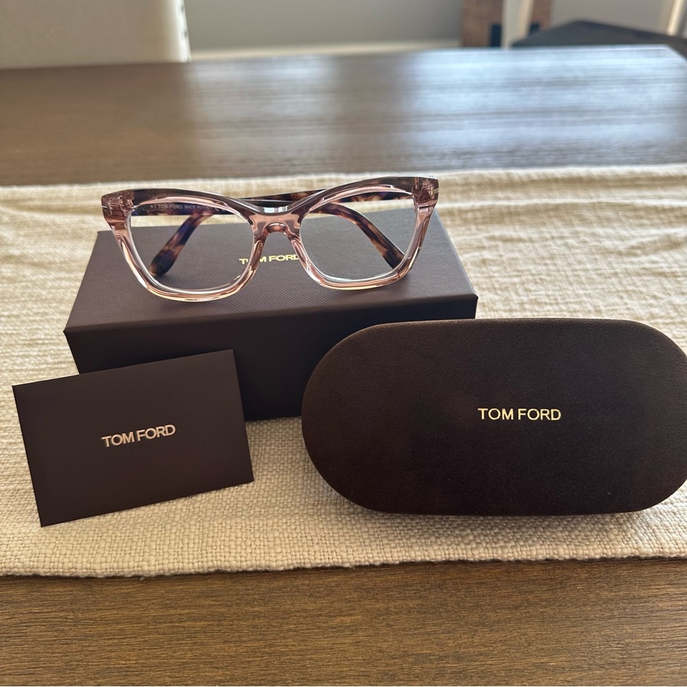 New Tom Ford Eyeglasses Rose Frames TF5909-B